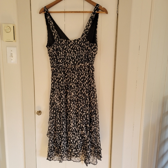 Midi dress black and white sixe M - Picture 2 of 12